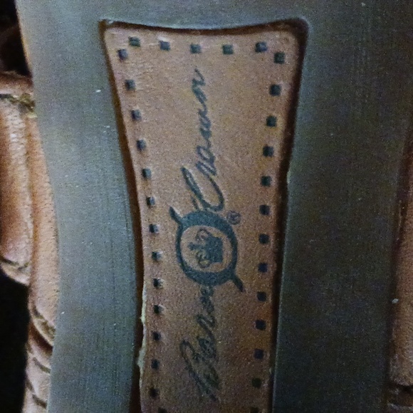 Borncrown brown leather heeled Mary Jane shoes-sz 7 1/2 - Picture 8 of 8